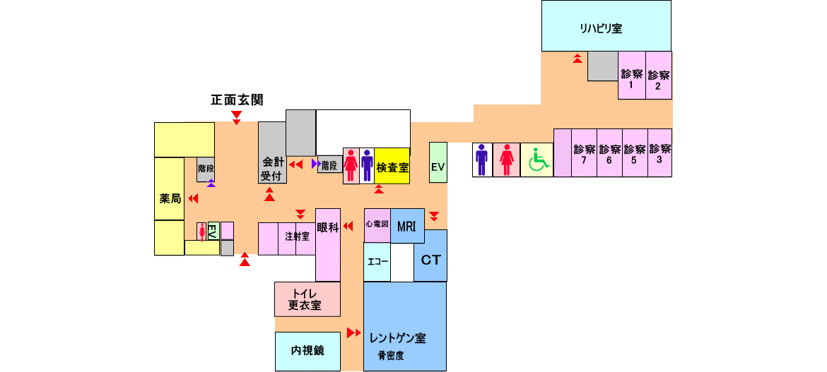 外来案内図